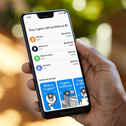 Customers can now buy, hold and sell cryptocurrency directly within the Venmo app with as little as $1