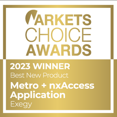 Exegy innovation wins Best New Product award
